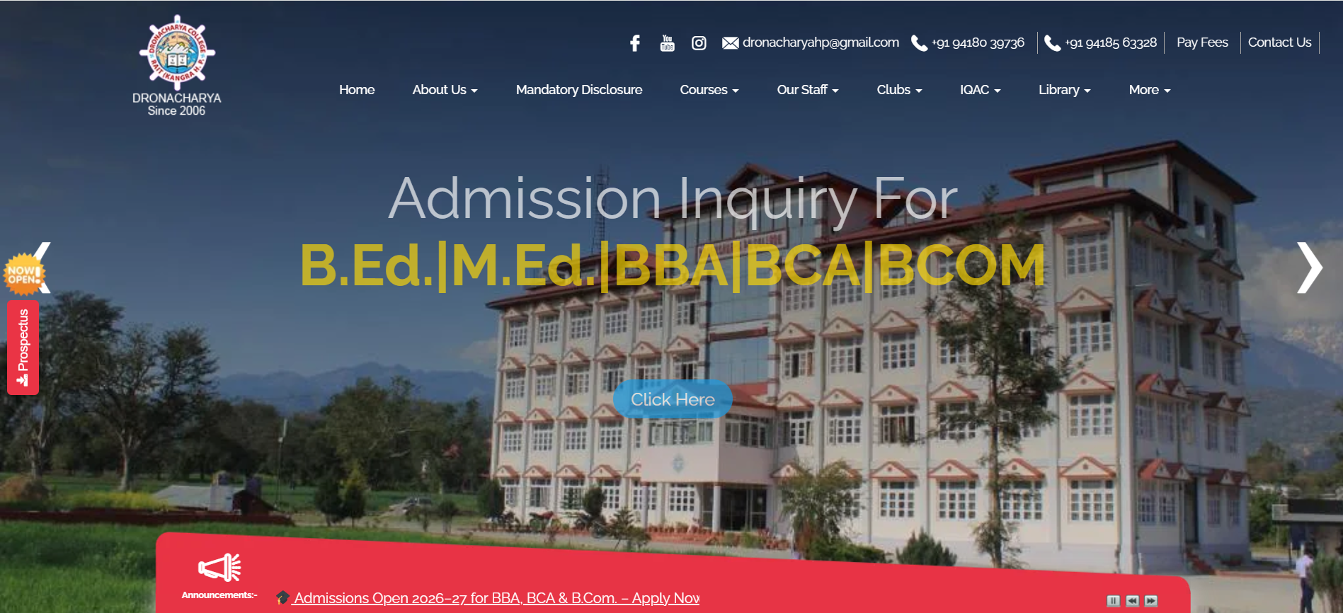 Dronacharya College of Education