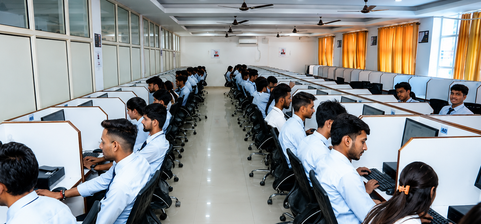 Dronacharya College BCA ICT Lab